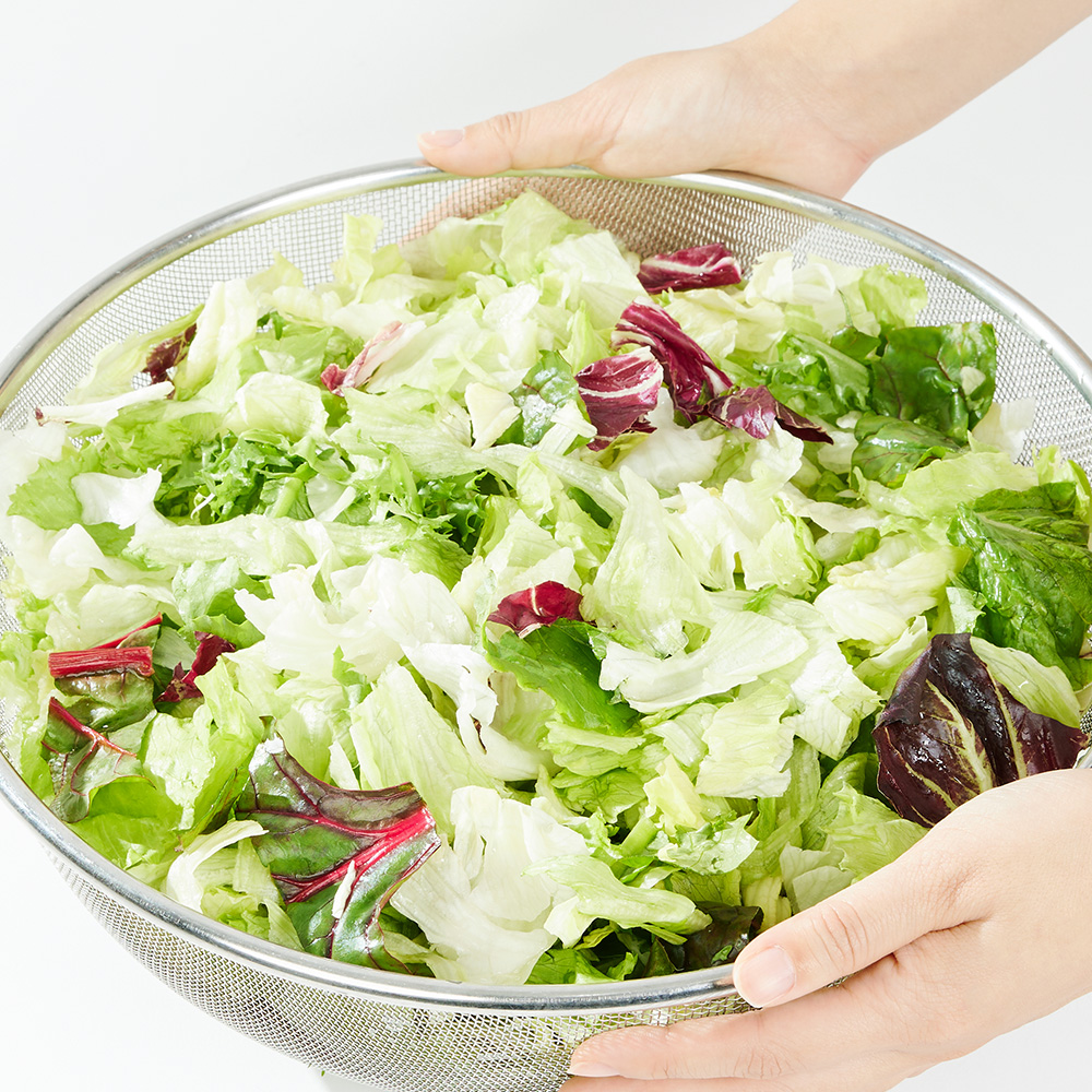 베이직온 대용량 샐러드야채믹스 탄산세척 진공포장 클래식 500g, 2개 - 상세 이미지 4