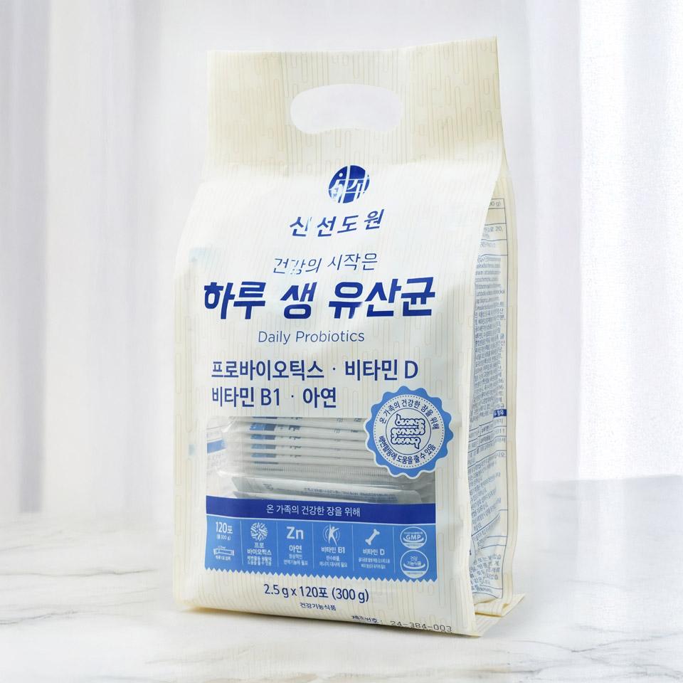 메가마트 신선도원 하루 생 유산균 2.5gx120포(120일분) - 상세 이미지 2