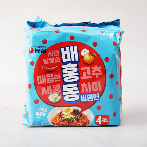 농심 배홍동 비빔면 이미지 하단