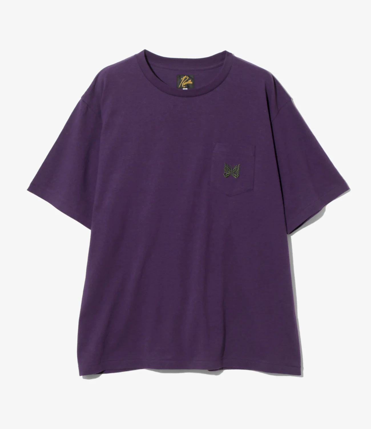 니들스 Papillon Emb Pocket Tee 티셔츠 25SS QV357 7컬러 - 상세 이미지 4