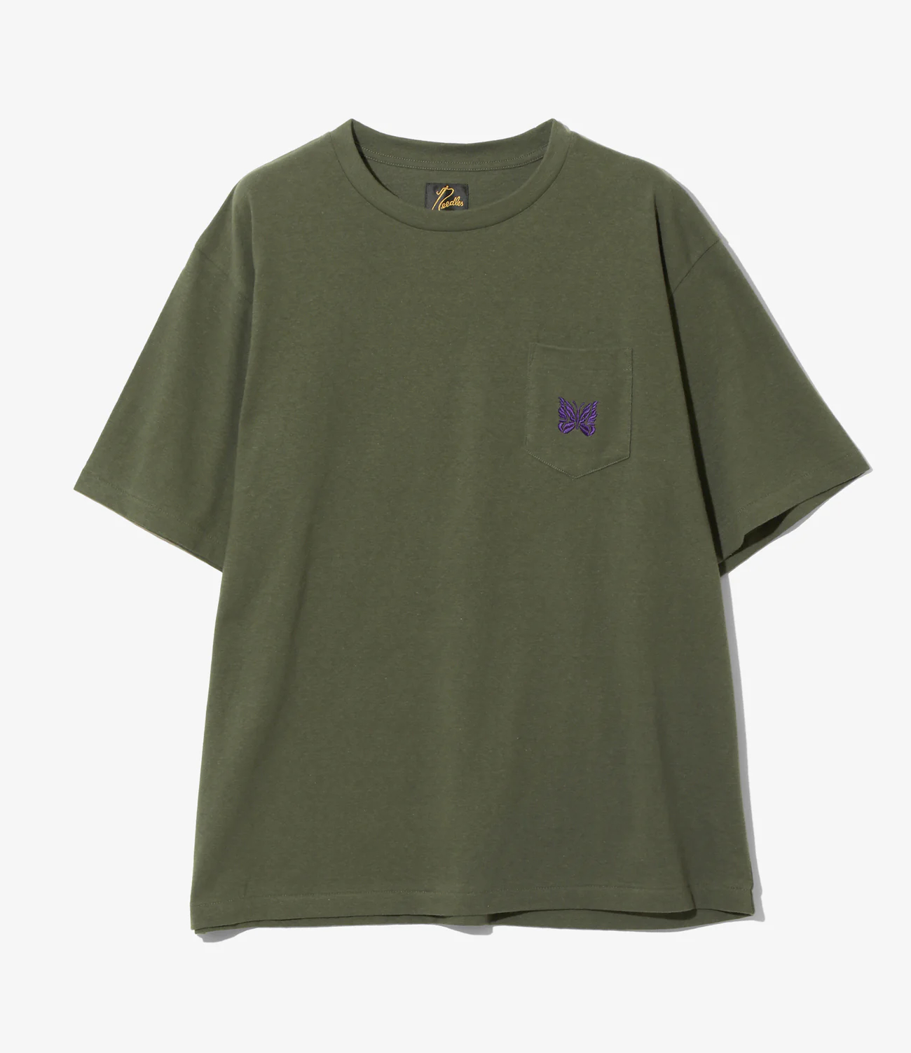 니들스 Papillon Emb Pocket Tee 티셔츠 25SS QV357 7컬러 - 상세 이미지 3