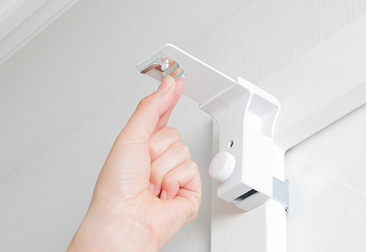 안뚫어고리 NEW2.0 못없이 무타공 블라인드/ 커튼레일 브라켓 2개세트