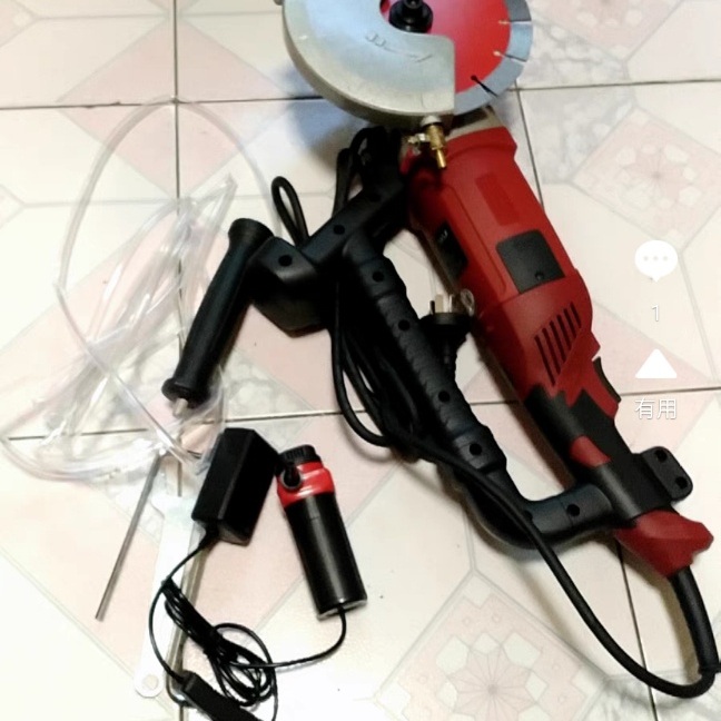 콘크리트홈파기 시멘트커팅기 벽절단기 도로컷팅기 5200W 톱날168 깊이4.5cm 펌프 - 상세 이미지 2