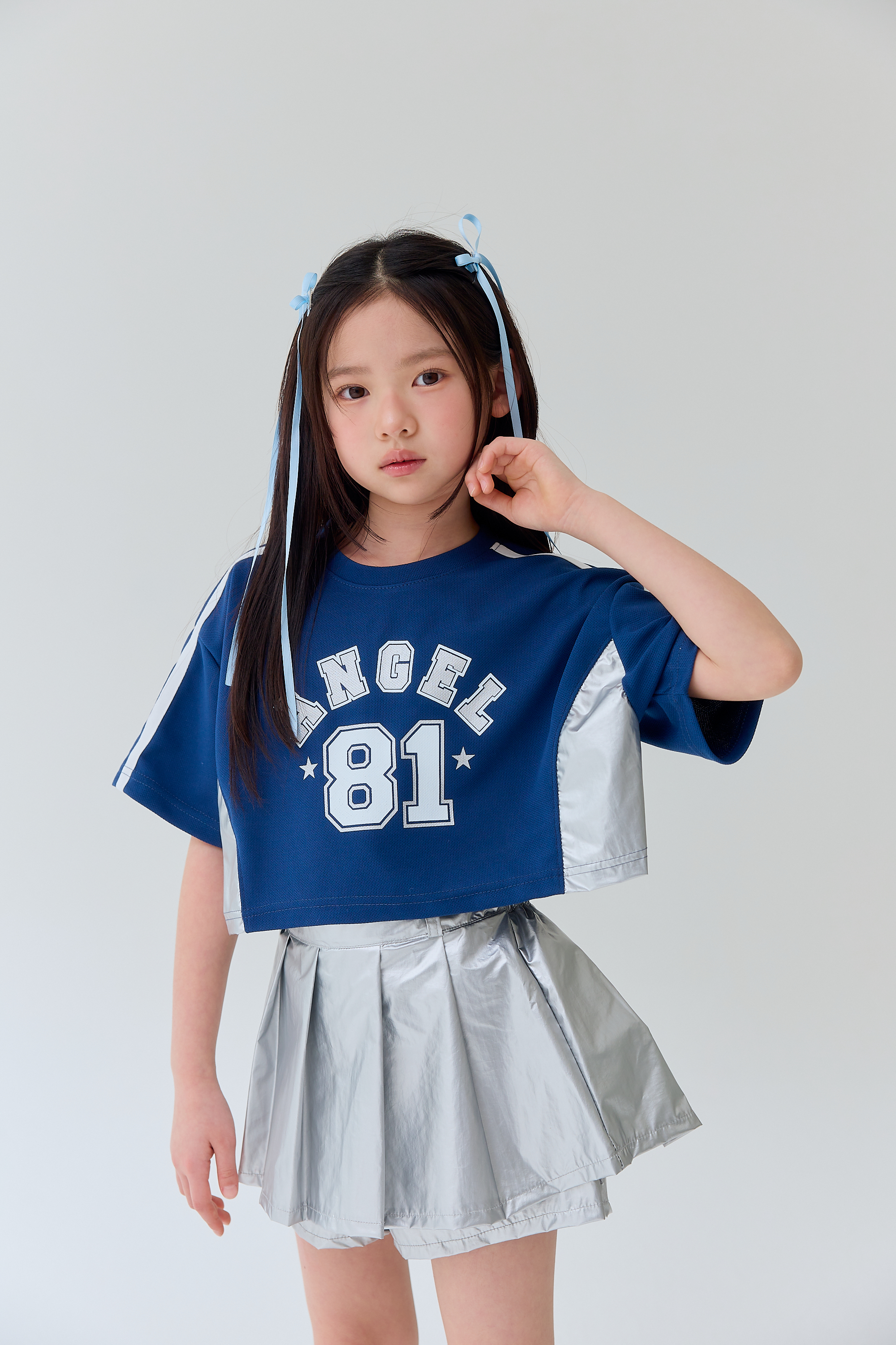 릴라 엔젤크롭티 25여름 주니어의류 - 상품 이미지