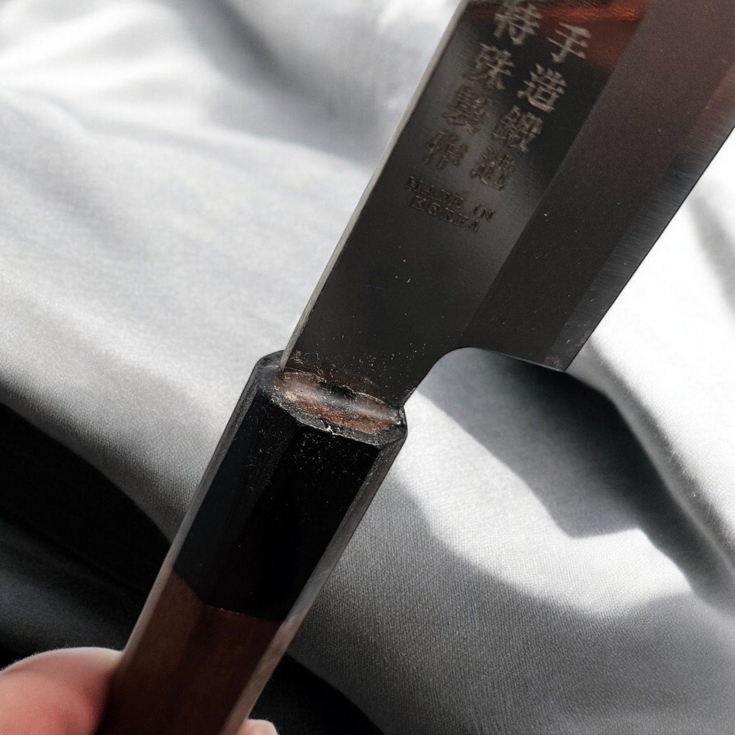 명장 조상진 천지도 팔각 사시미 회 칼 중 이미지 6