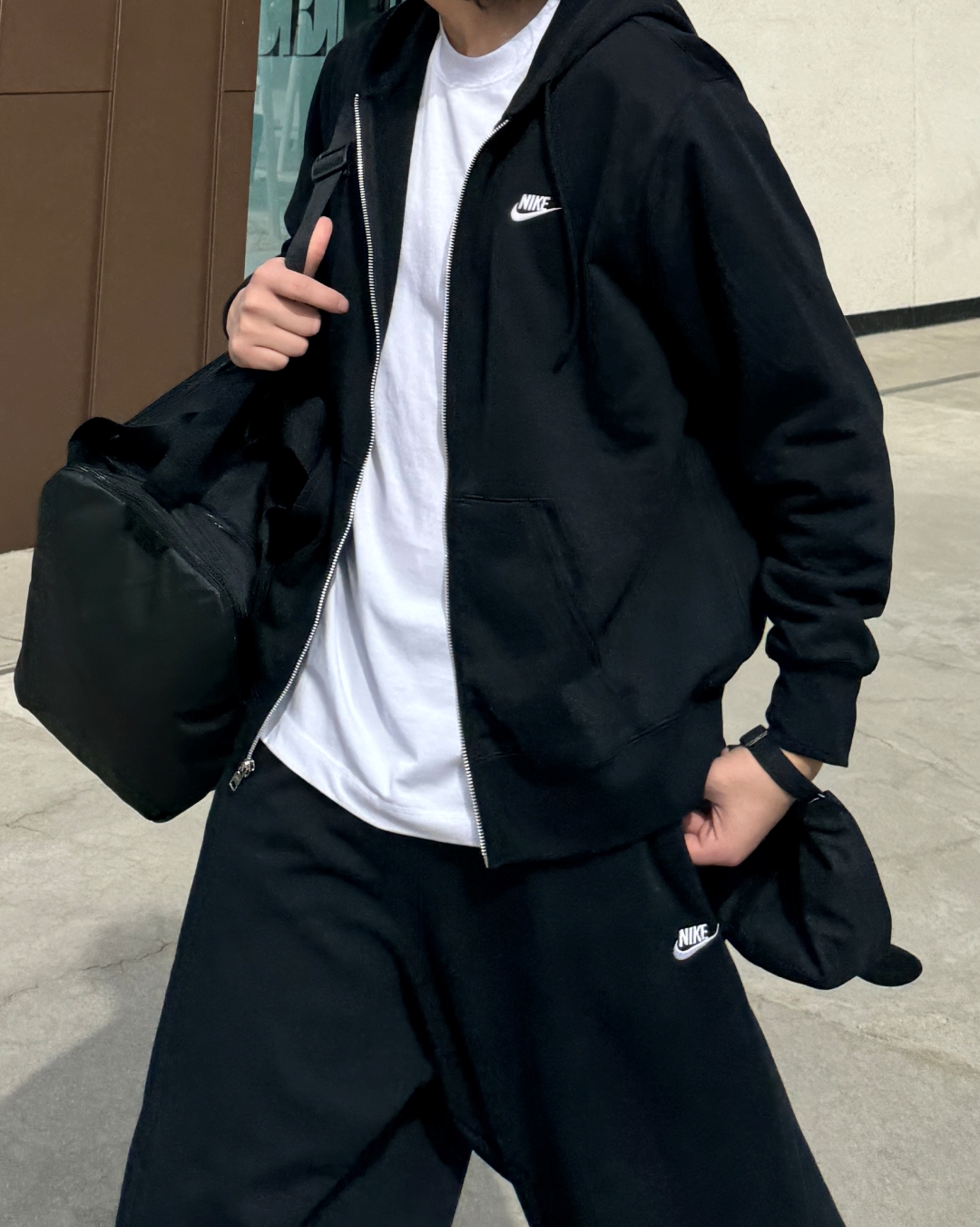 무지 남자 반팔티 세미 오버핏 수피마 기본 반팔 티셔츠 흰티 면티 - 상세 이미지 2