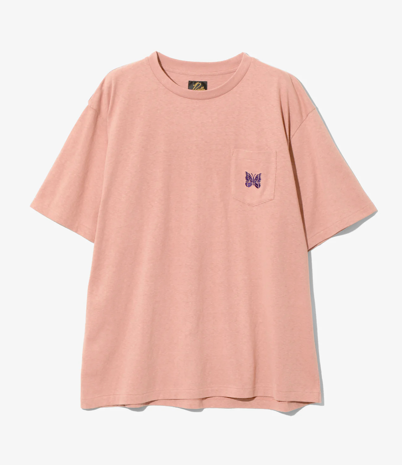 니들스 Papillon Emb Pocket Tee 티셔츠 25SS QV357 7컬러 - 상세 이미지 5