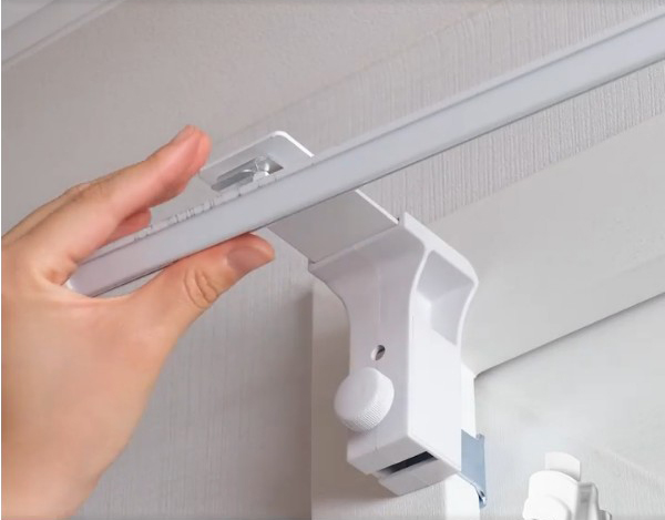 안뚫어고리 NEW2.0 못없이 무타공 블라인드/ 커튼레일 브라켓 2개세트