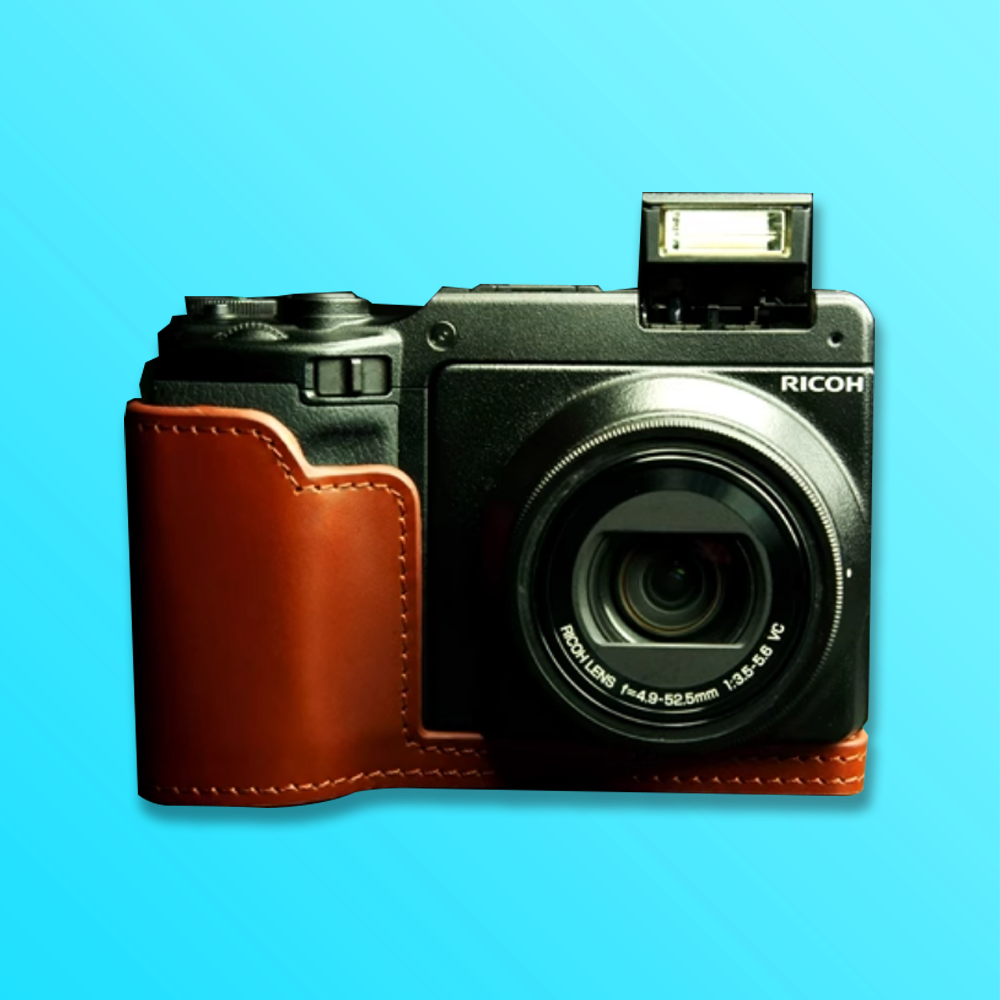 리코 RICOH GXR 카메라 가죽 속사 케이스 - 상품 이미지
