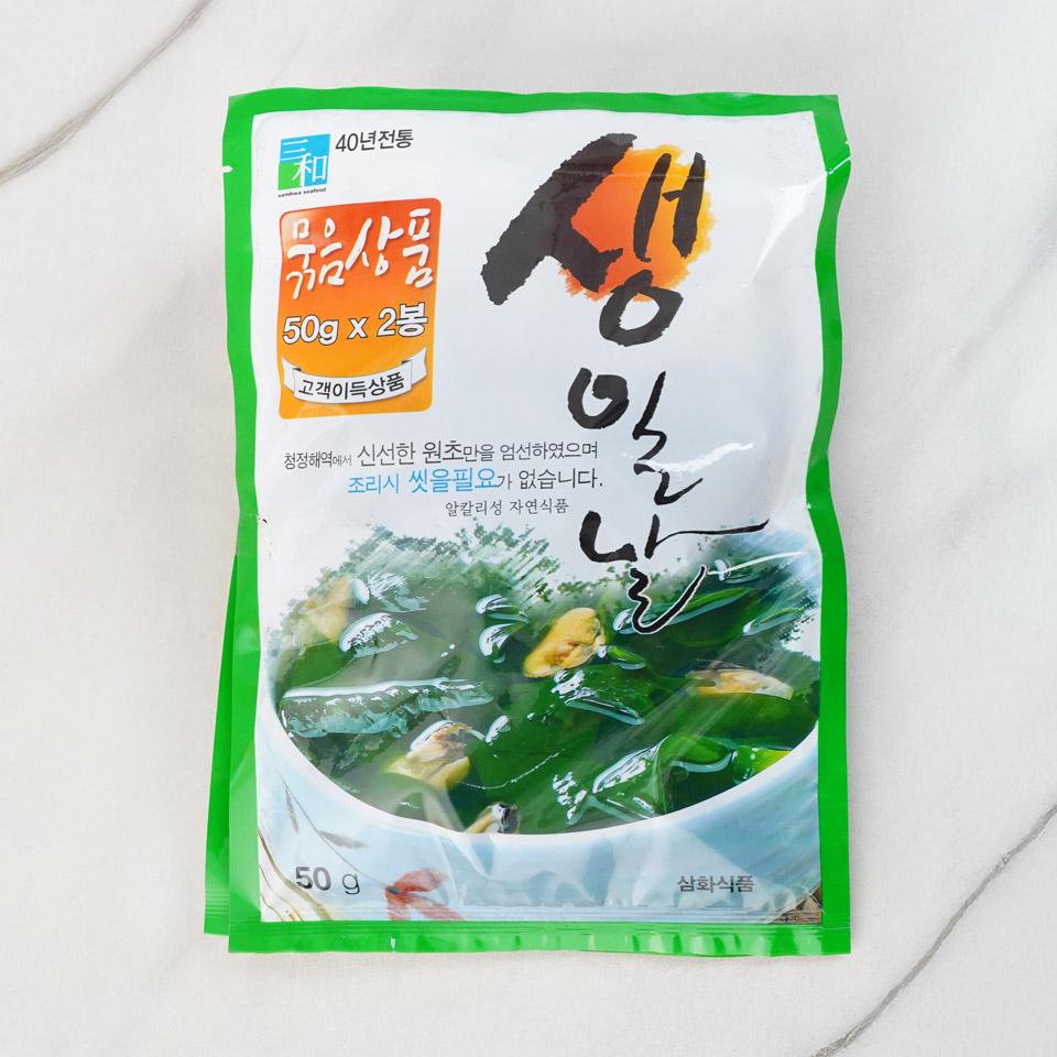 메가마트 생일날 미역 50gx2