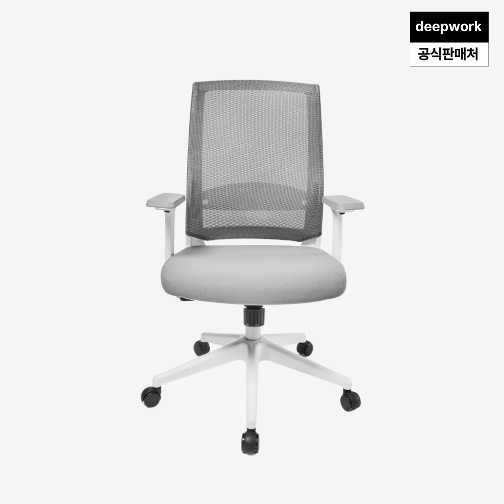 딥워크 컴퓨터의자 사무실 사무용 게이밍 의자 메쉬 책상 서울대 인생 고밀도 기본형 올블랙