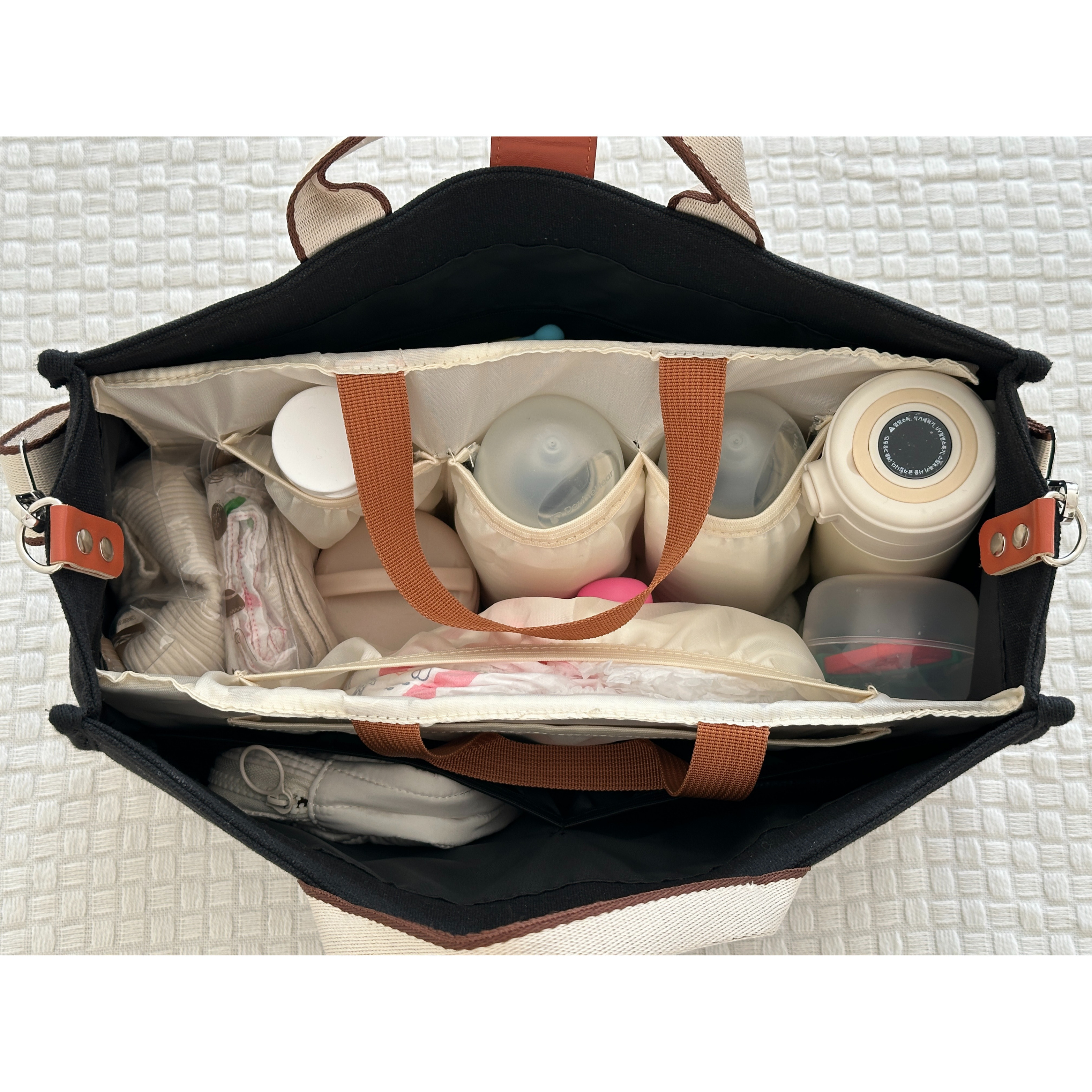 우아로그 기저귀가방 아기짐가방 유모차 출산