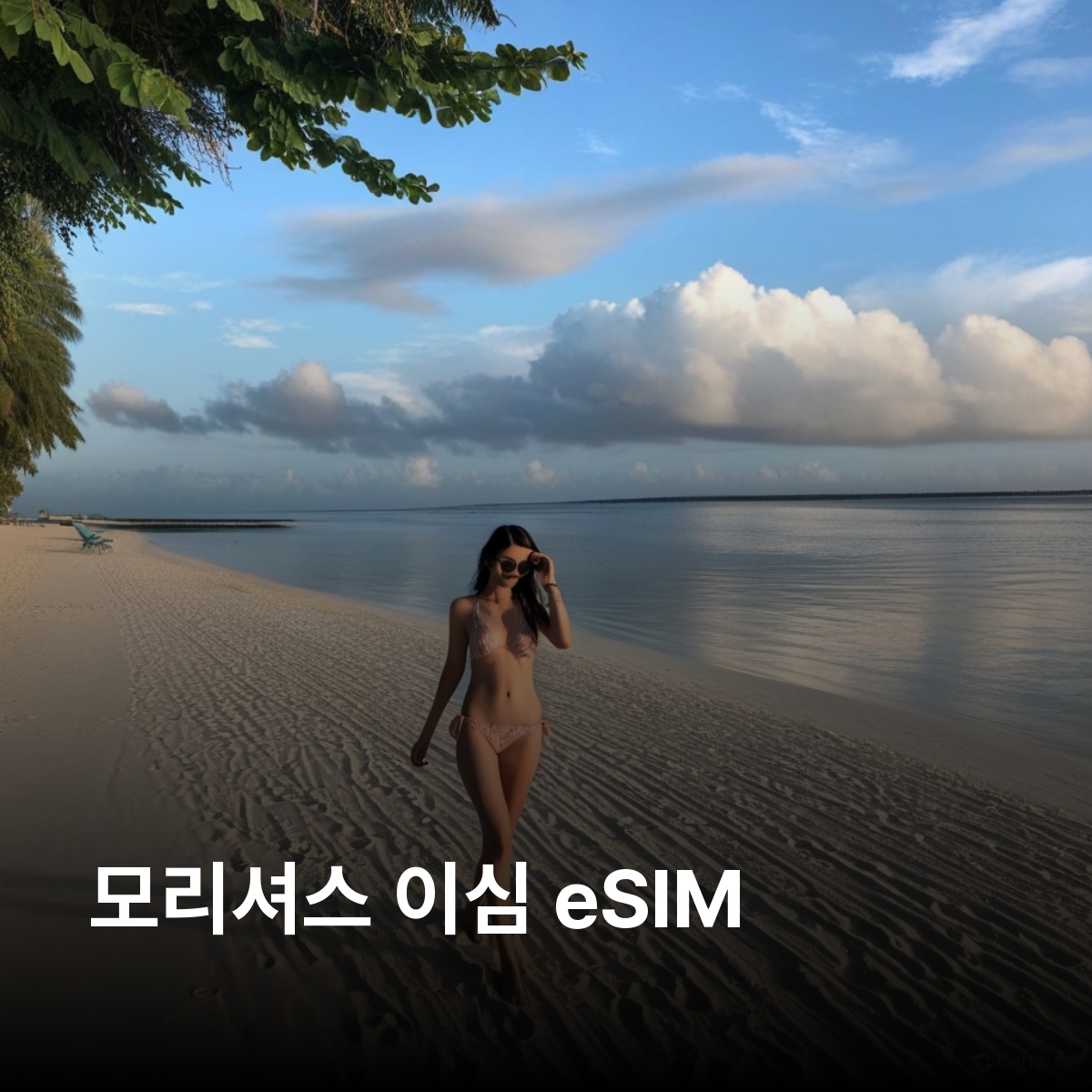 모리셔스 이심 eSIM Emtel LTE 포트루이스 플릭앤플락 그랑베이 르몽 브라반 일 오 세르프 블랙 리버 협곡 국립공원 샤마렐 이심통 - 메인 이미지