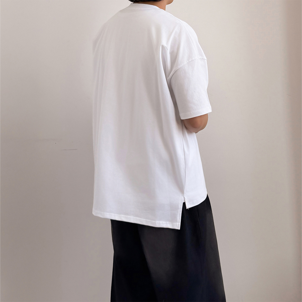 무지티 남자흰티 남자빅사이즈반팔티 - 상세 이미지 4