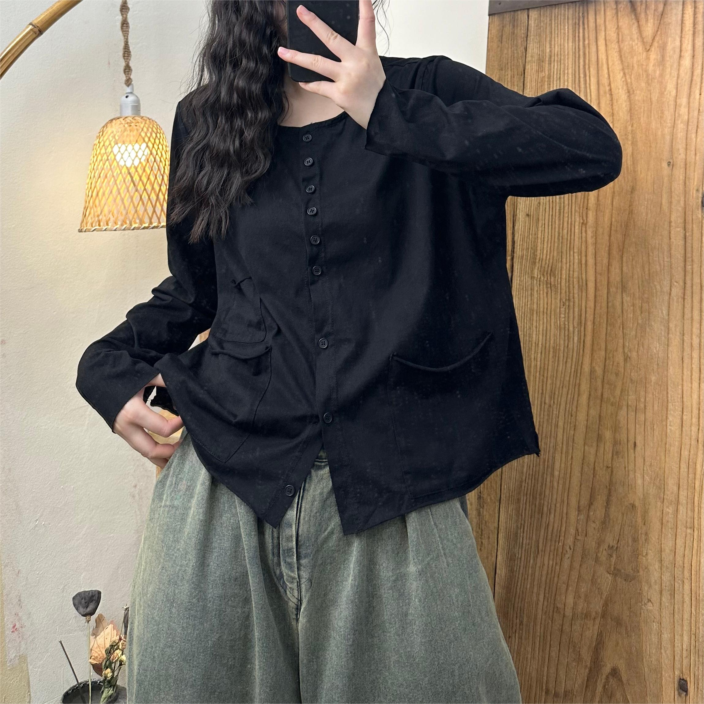 루즈핏 봄 가디건 순면티셔츠 9030 - 상세 이미지 3