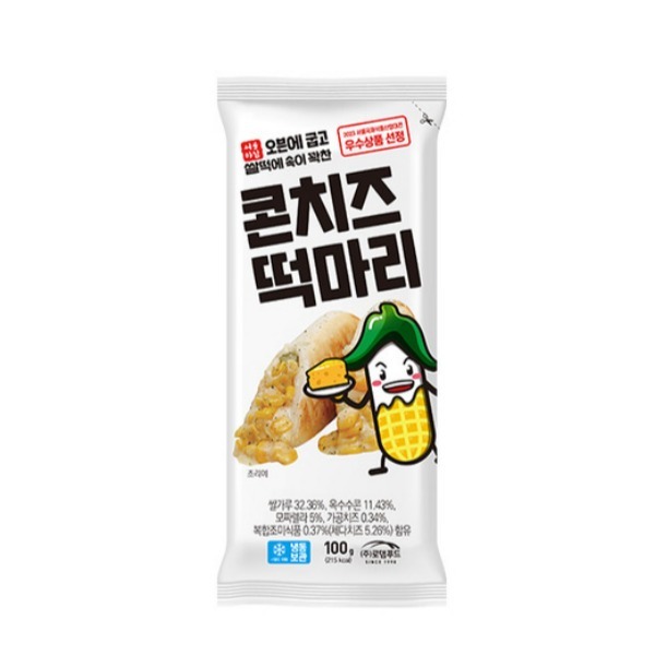 서울마님 길쭉이 콘치즈 떡마리 100g 20개 : 기차전구