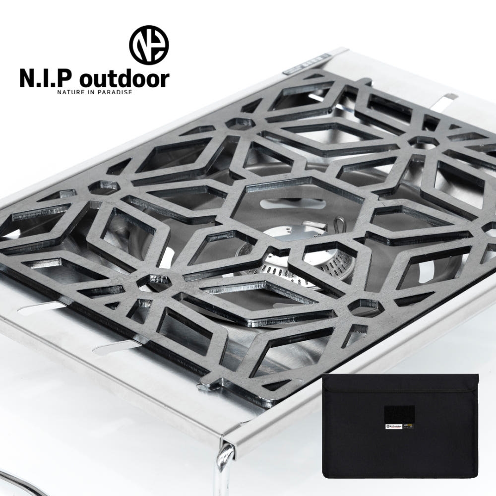 [호환] N.I.P 플랫버너오덕 스노우피크버너 IGT플레이트 헥사6각세로