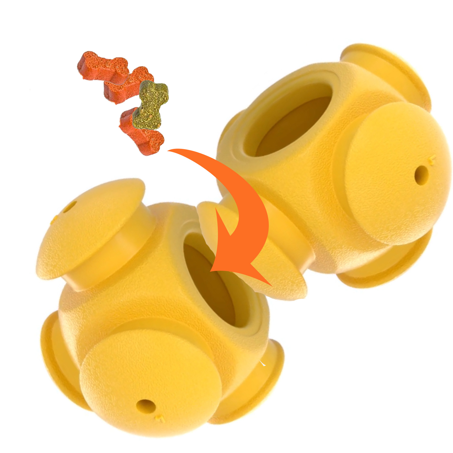 [옙퍼피] 강아지노즈워크 퍼즐 바이트볼 반려견 장난감 어려운 오래노는