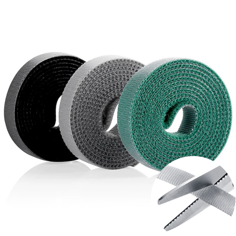 전선정리 잘라쓰는 벨크로 케이블타이 찍찍이 밴드 책상 컴퓨터 선정리 용품 2m 1개