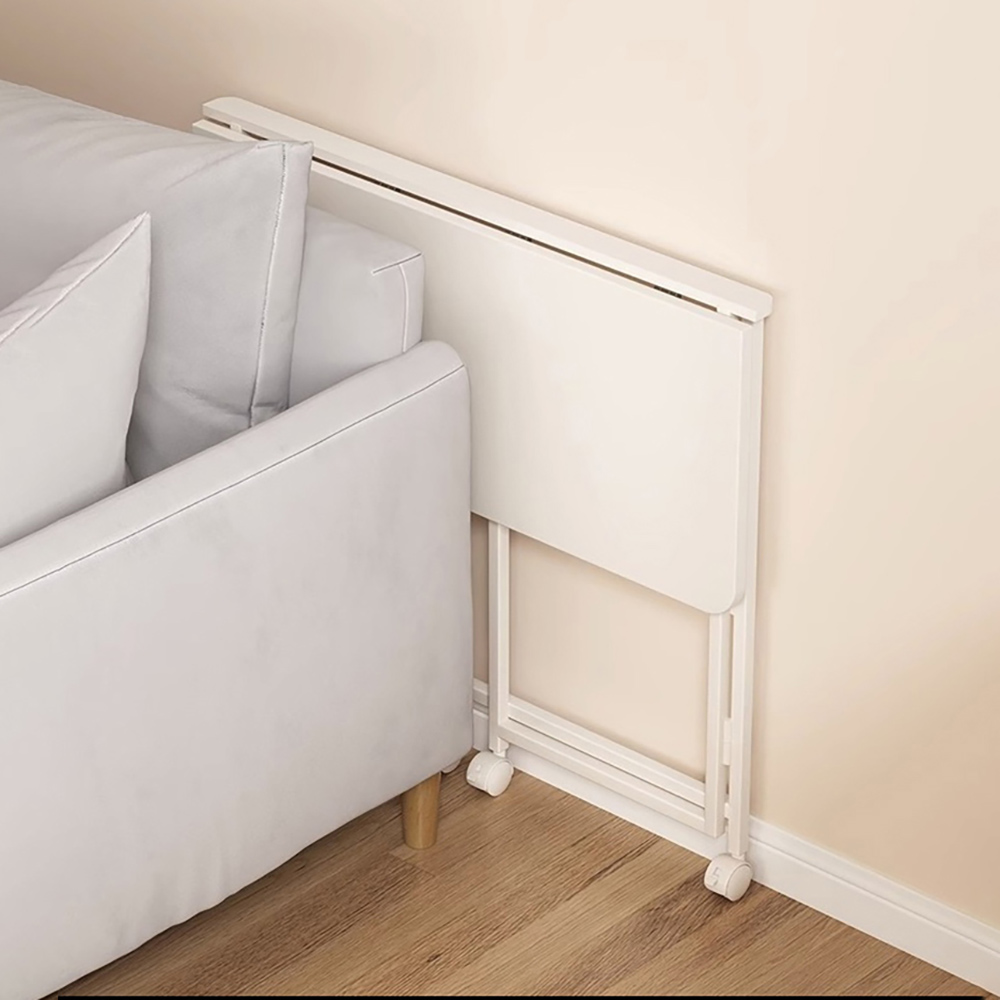 파인굿즈 접이식 책상 철제 책상테이블 일자형 공부 폴딩