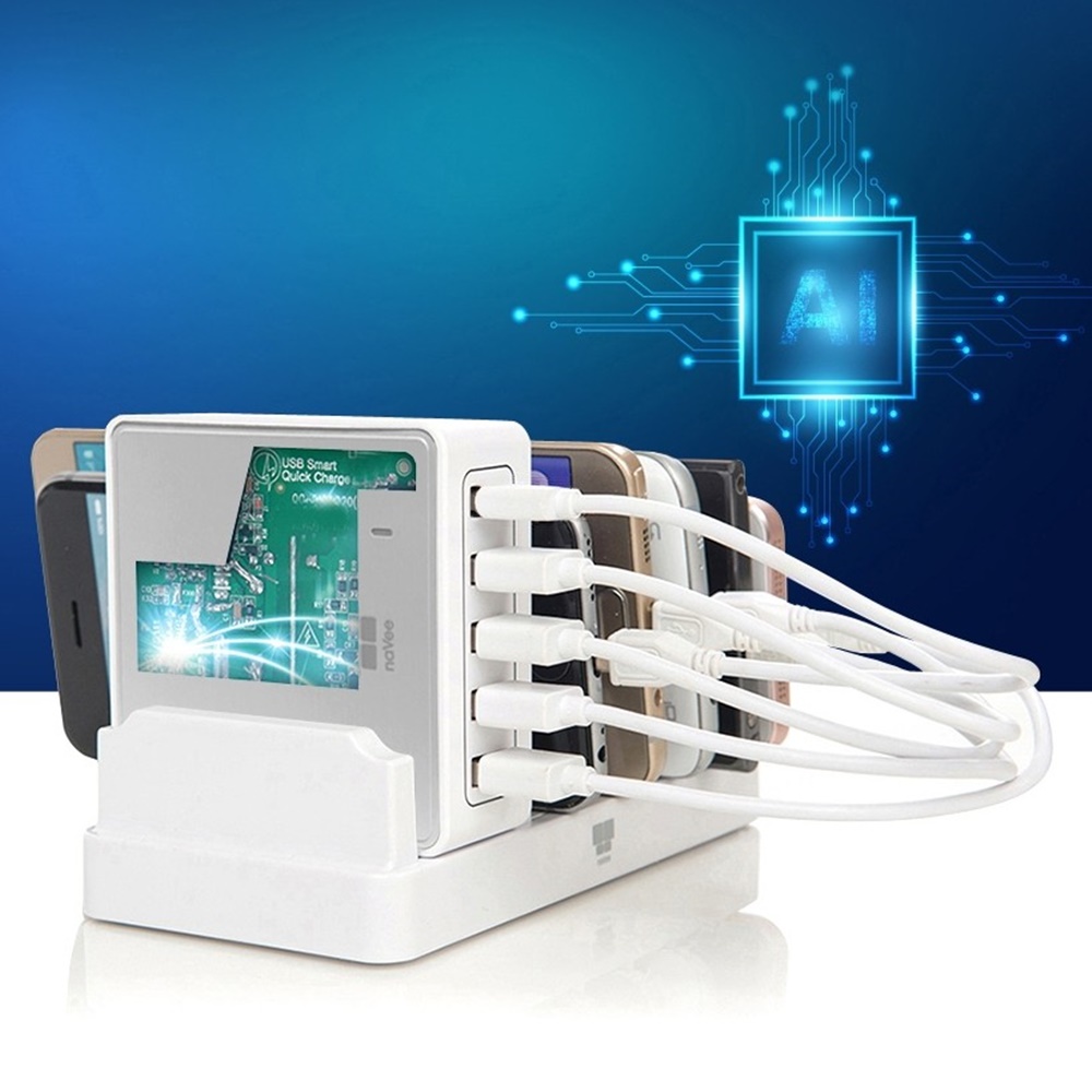 박대표마켓 USB 급속충전기 멀티 초고속 충전기 5포트 - 상품 이미지