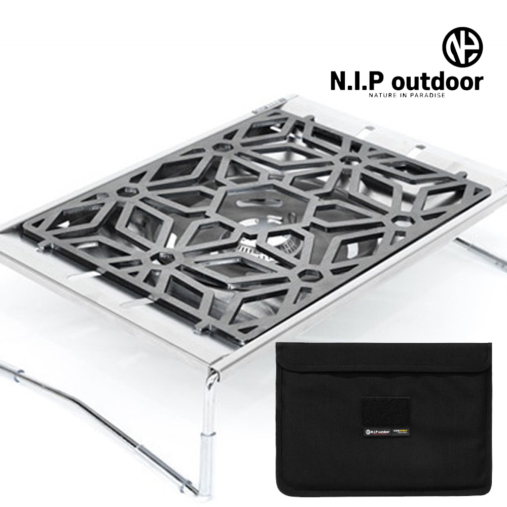 [호환] N.I.P 플랫버너오덕 스노우피크버너 IGT플레이트 헥사6각가로