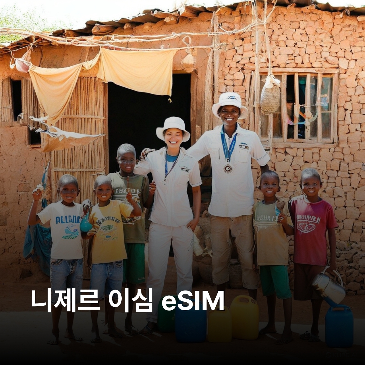 니제르 로컬망 이심 eSIM Celtel 니아메 아가데즈 잘루 테네레 사막 아이르 산맥 와자 국립공원 아가데즈 모스크 이심통 - 상품 이미지