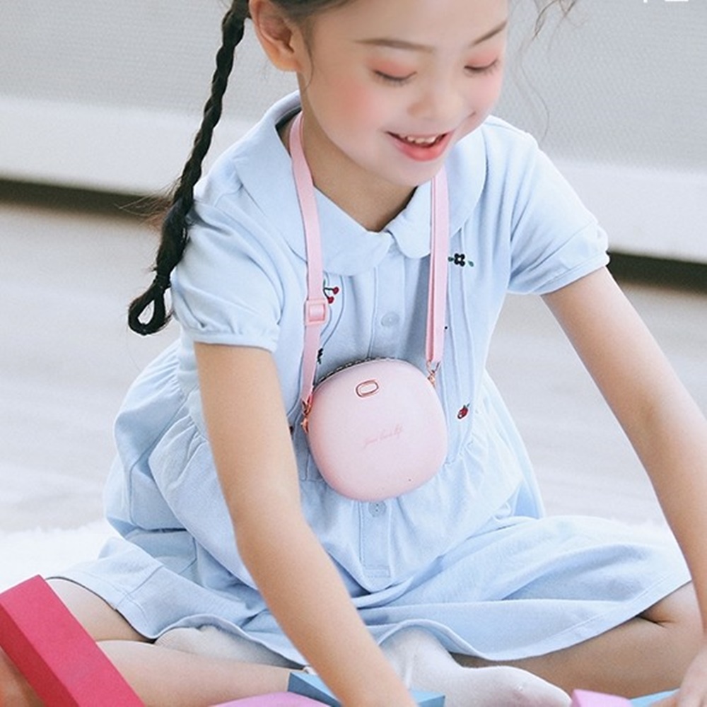 박대표마켓 휴대용 목걸이선풍기 어린이 목풍기 탁상겸용 미니선풍기 대용량 배터리 - 상품 이미지