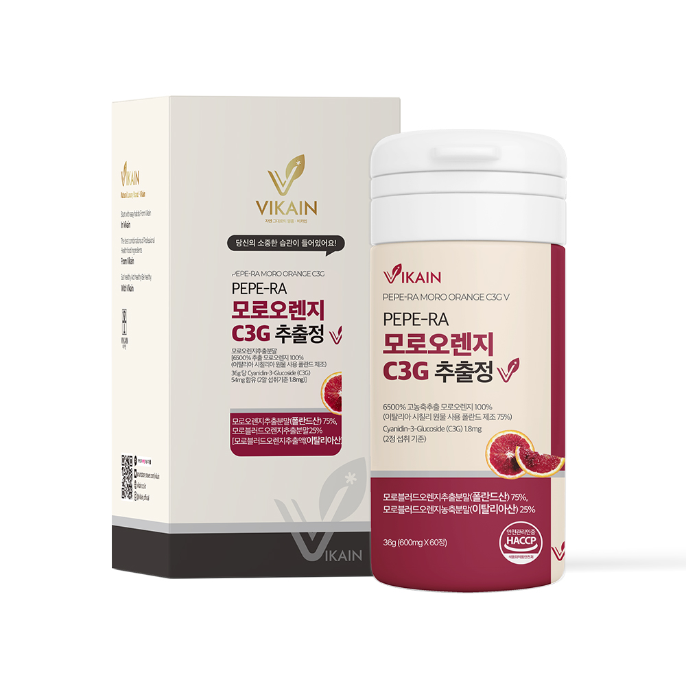 모로오렌지 추출물 c3g 모로실 추출분말 모노실 안토시아닌 시칠리아 효능 60정
