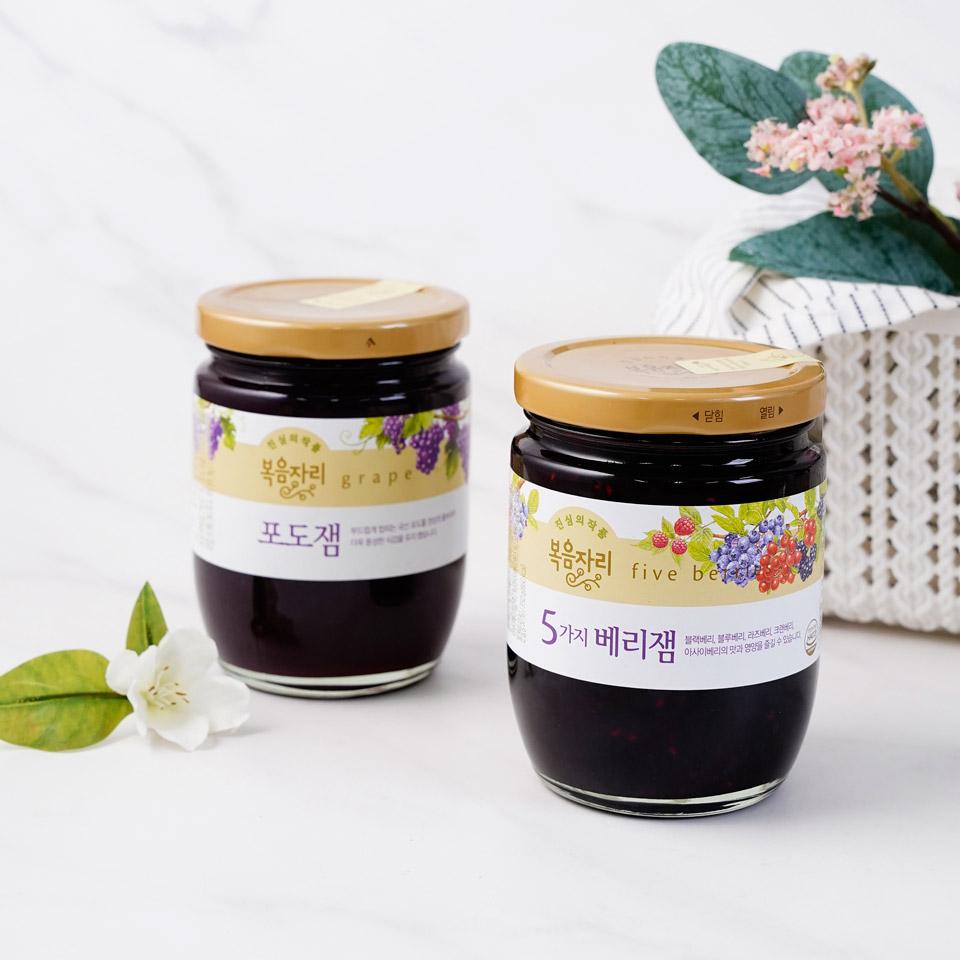 메가마트 복음자리 포도잼 370g - 상세 이미지 2