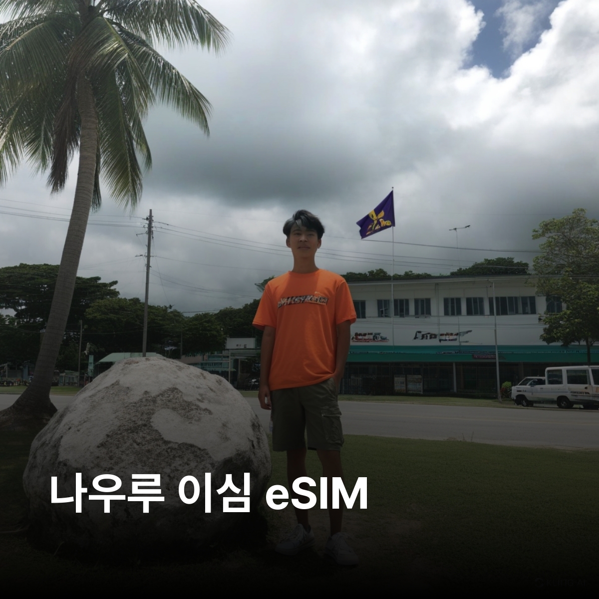 나우루 로컬망 이심 eSIM Digicel LTE 아니바레 만 부아다 석호 코만드 리지 필리핀 난파선 나우루 포스프레이트 공원 이심통 - 상품 이미지