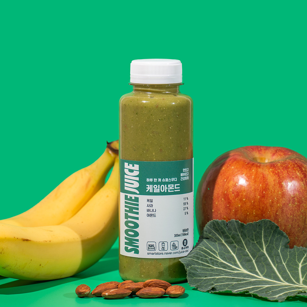 케일아몬드 주스