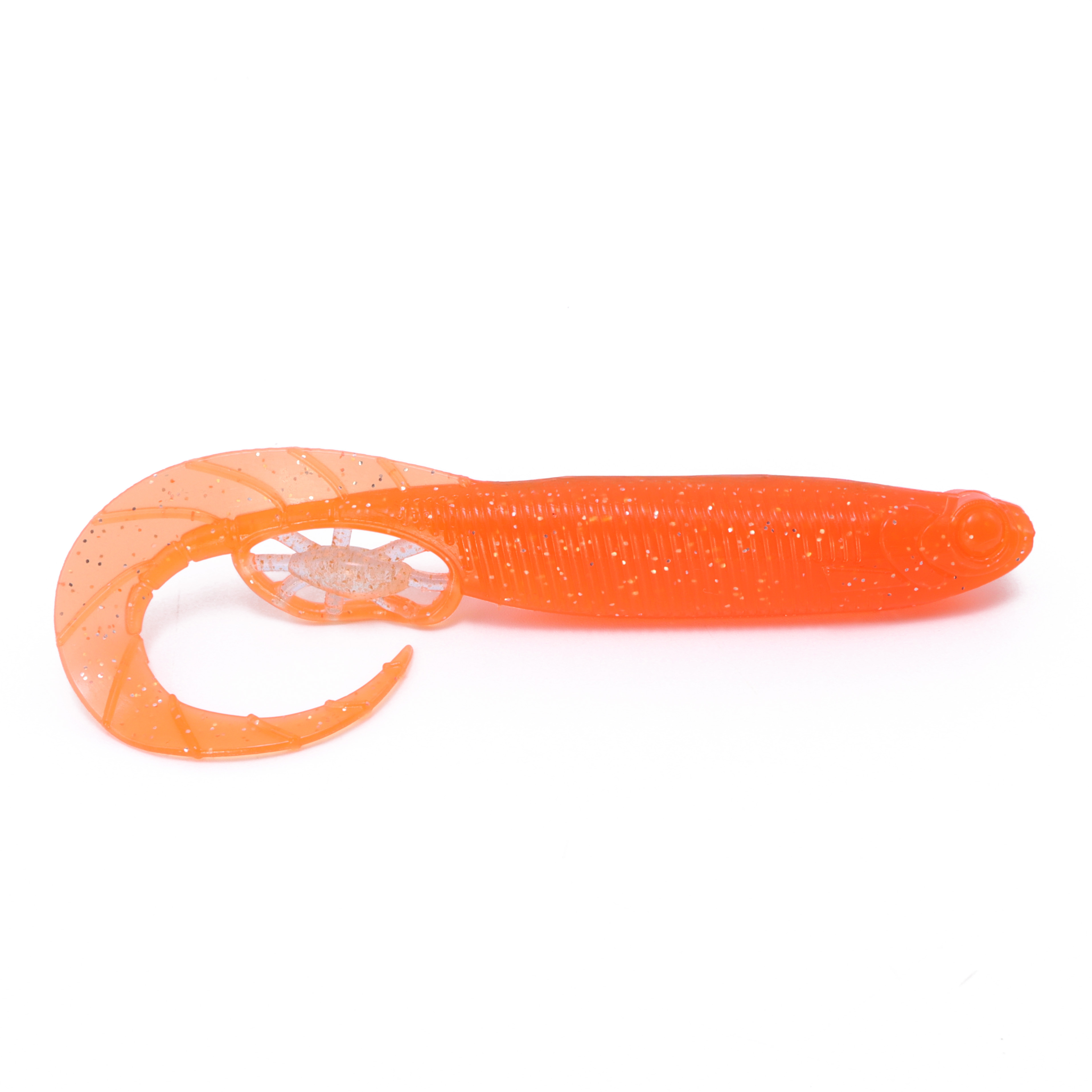 캣츠크로우 모비딕테일 광어다운샷웜 광어웜 광따 021 오렌지 실버, 12.7cm(5인치) - 상세 이미지 4