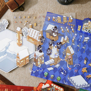 [세트구매 4종] 3D 방꾸미기스티커 다꾸 마법사 마을 실사용 후기 | 효과 있을까? - 상품 이미지 2