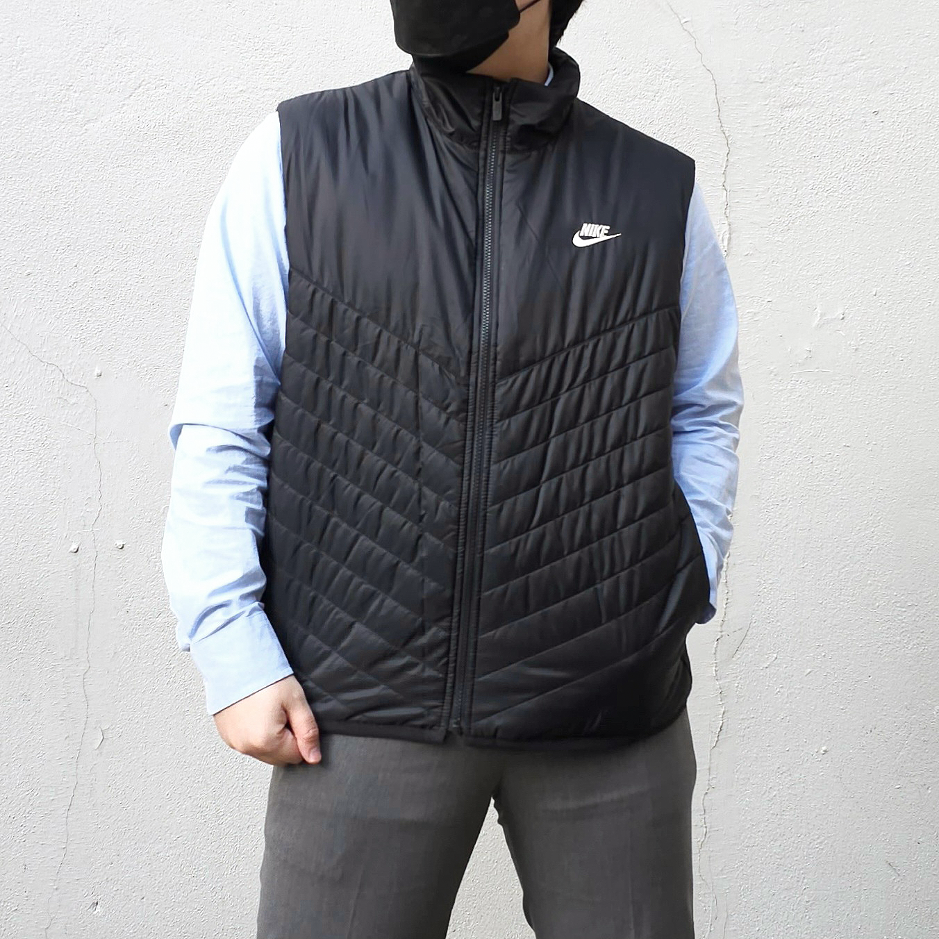 나이키 윈드러너 써마핏 경량패딩조끼 남자 골프베스트 FB8202블랙, 2XL