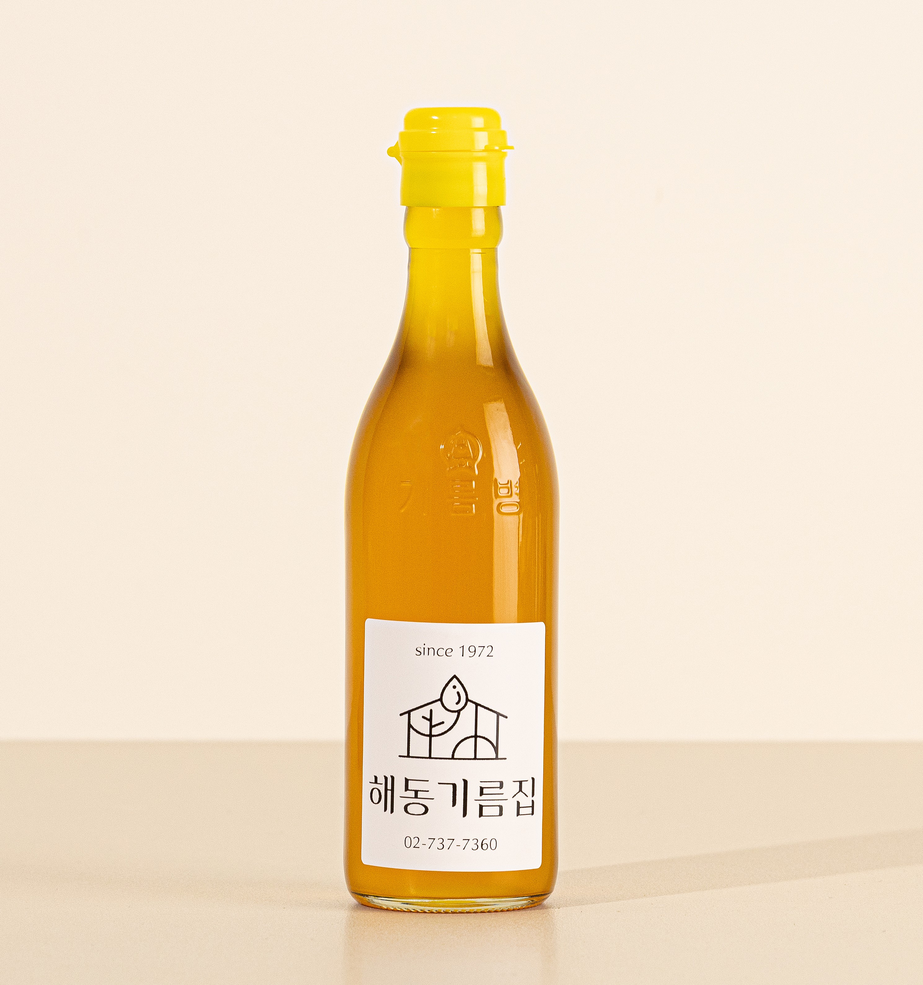 [since 1972 해동기름집] 저온압착 깨끗한 방앗간 통들깨 100% 들기름 350ml