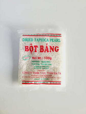 베트남 보트방 타피오카 펄 버블펄 100G 동남아야채나라