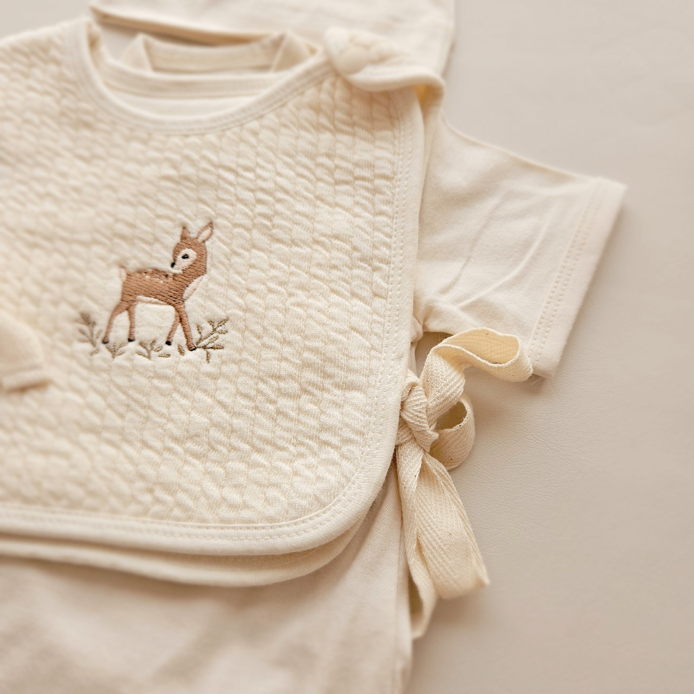 태명 자수 유기농 배냇저고리 오가닉 배냇슈트 수트 출산축하선물 세트 베넷저고리 겨울