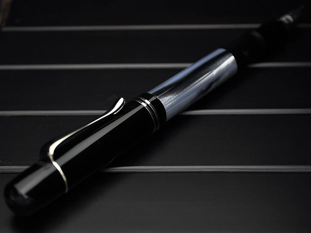 펠리칸 Pelikan 스페셜 에디션 만년필 그레이 블루 M101N 이미지 7