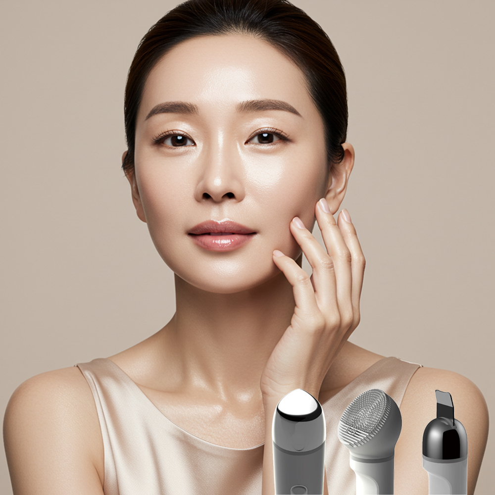 [올인원] 이너케어 갈바닉 속건조 피부 얼굴 보습 수분충전 미세전류 딥 클렌징 필링 화이트 - 상품 이미지
