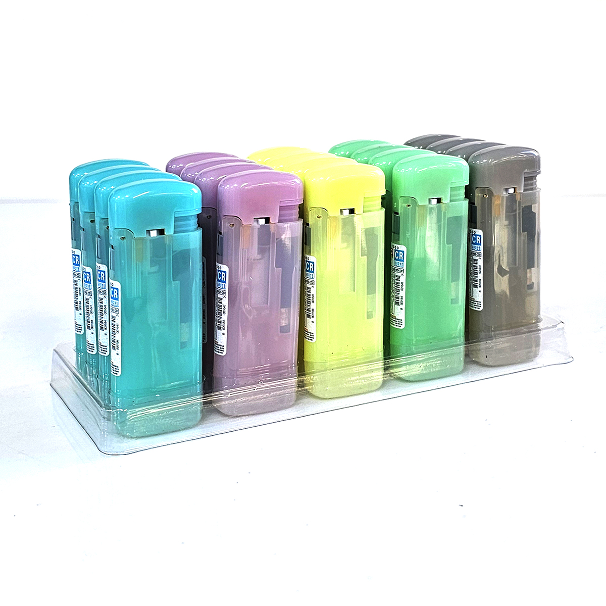 네온토치 라이터 올금장 풀캡반투 풀캡라바 (1BOX20) 토치투명(1BOX50) 라이타 - 상세 이미지 5
