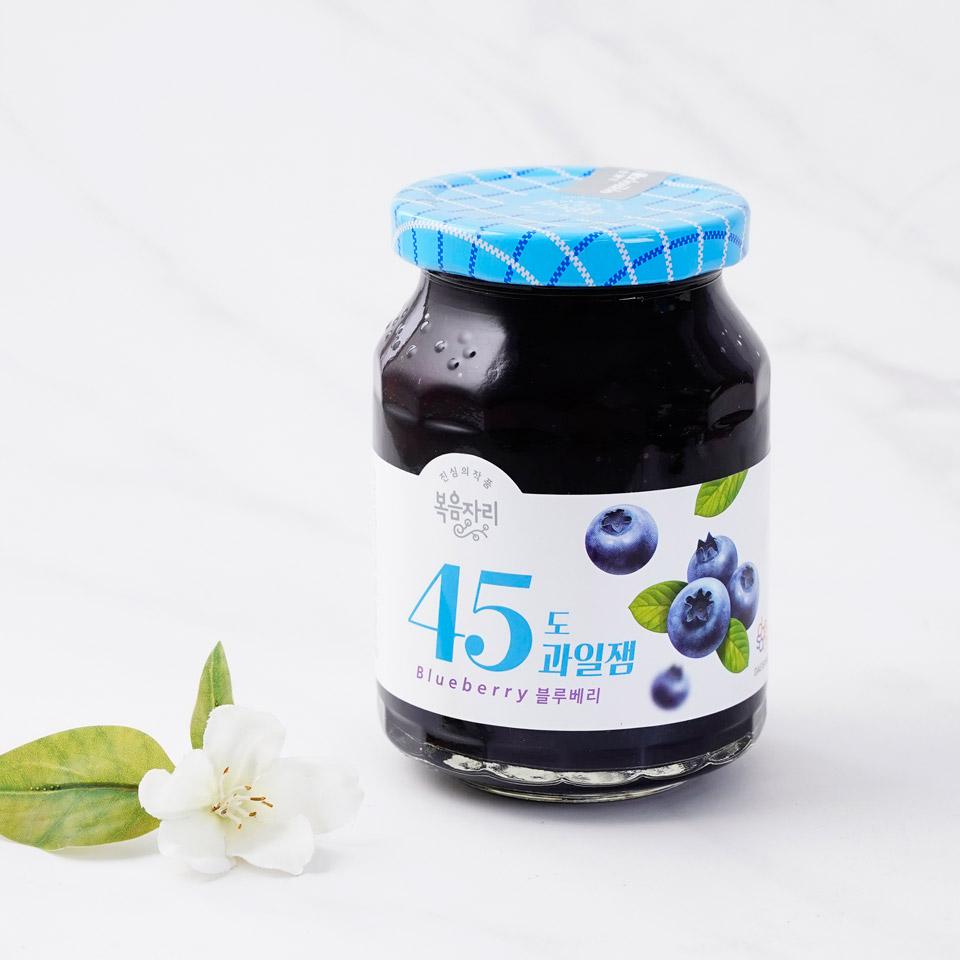 메가마트 복음자리 45도 과일잼 블루베리 350g - 상품 이미지