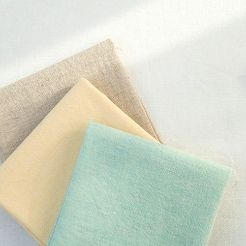 면 원단 멜란 선염 워싱 체크 천 무지 천 웬디 6종 한마 - 상세 이미지 3