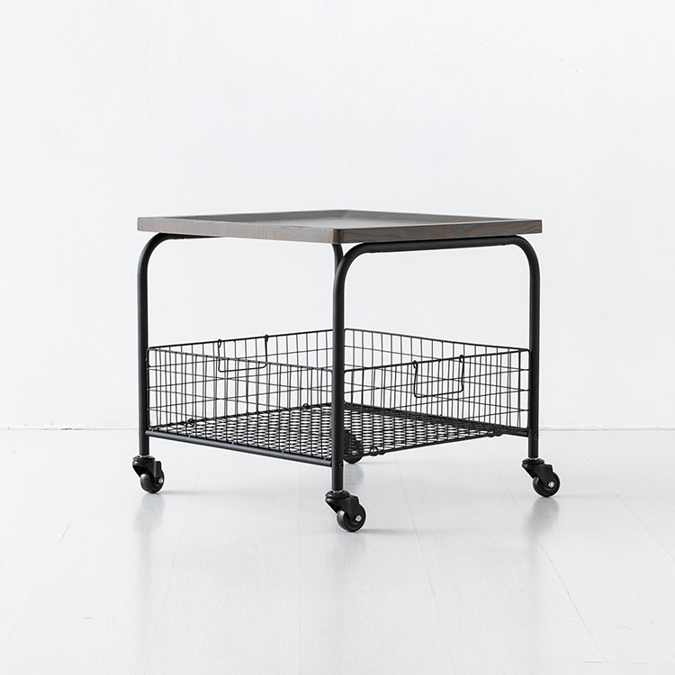 POTAB 이동식 사이드테이블 5353 다크브라운 4678.0075