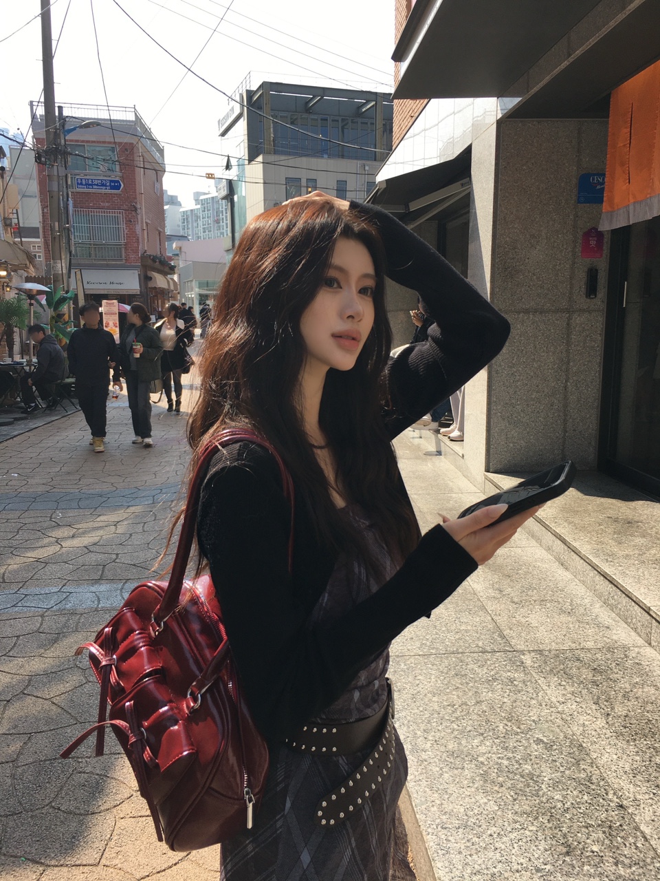 셰인 라운드 골지 가디건 (9color) 상세 이미지 44