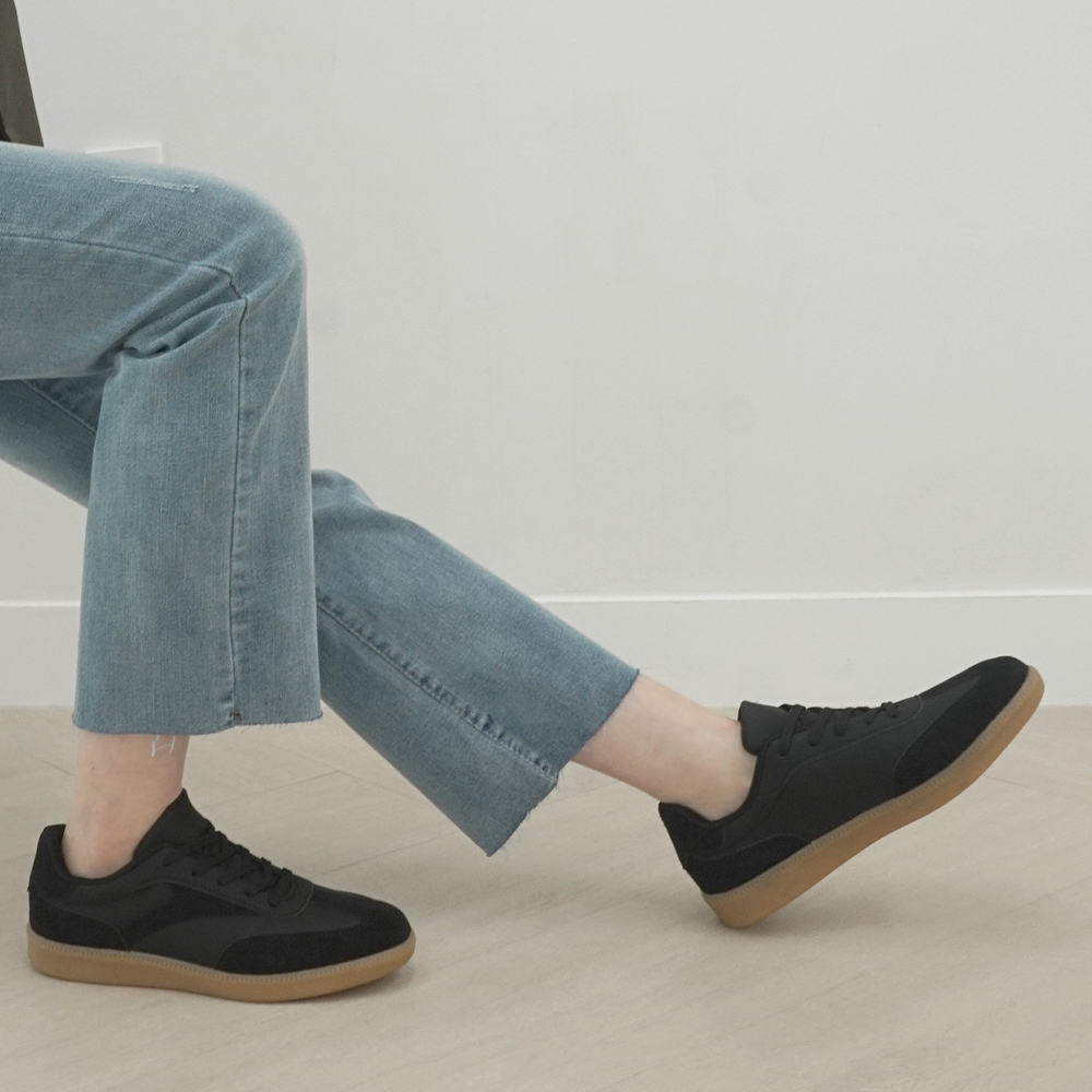 캐주얼 독일군 신발 올검스니커즈 정장운동화 - 상세 이미지 2