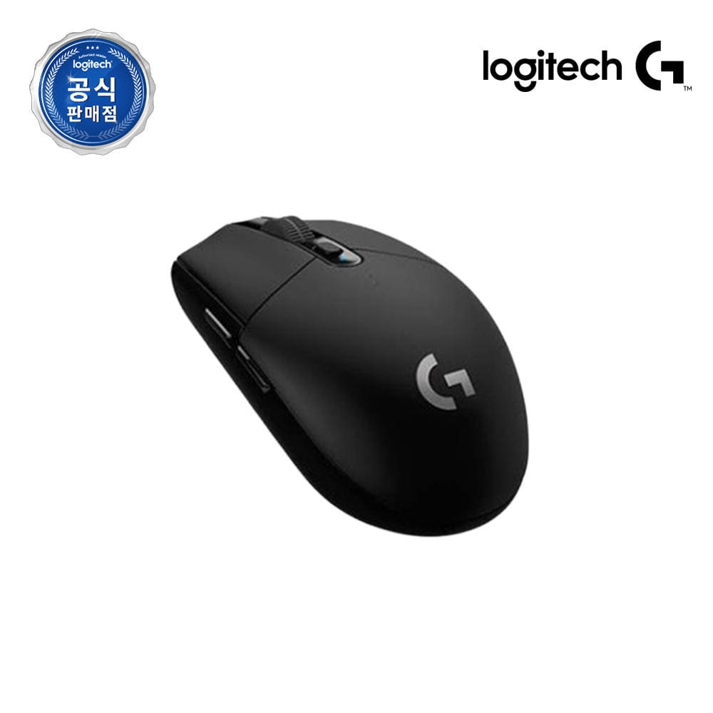 로지텍코리아 공식 G304 Lightspeed 게이밍 마우스 블랙