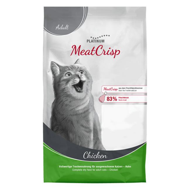 PLATINUM 고양이 어덜트 미트 크리스프 사료 치킨 닭 1.5kg 1개 : 복댕이가족