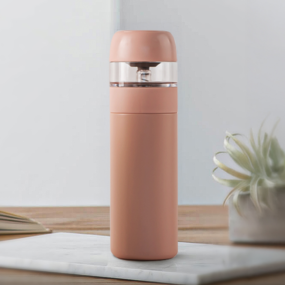 칼딘 클린 티 텀블러 보온보냉 미니 스텐 텀블러 350ml, 핑크 - 상품 이미지