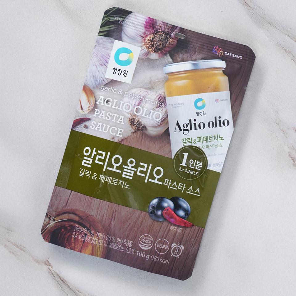 메가마트 대상 청정원 싱글파우치 알리오올리오소스 100g - 상세 이미지 2